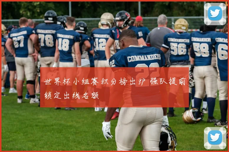 世界杯小组赛积分榜出炉 强队提前锁定出线名额