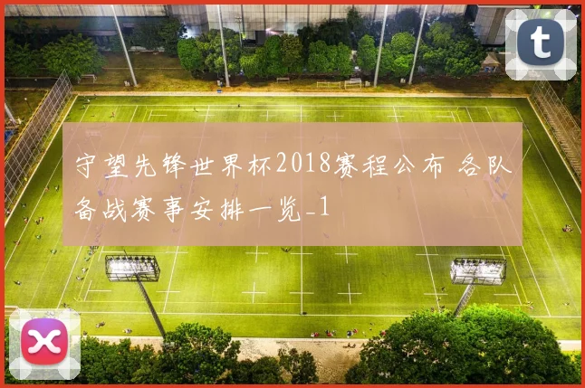 守望先锋世界杯2018赛程公布 各队备战赛事安排一览_1